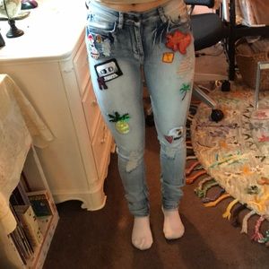 Banjara patchwork jeans
